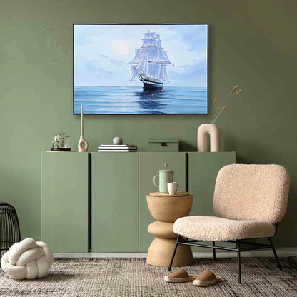 Moonlight's Reflection - Canvas Painting