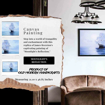 Moonlight's Reflection - Canvas Painting