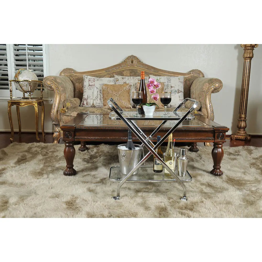 Anne Home - X-Shape Bar Cart