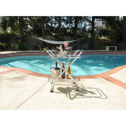 Anne Home - X-Shape Bar Cart