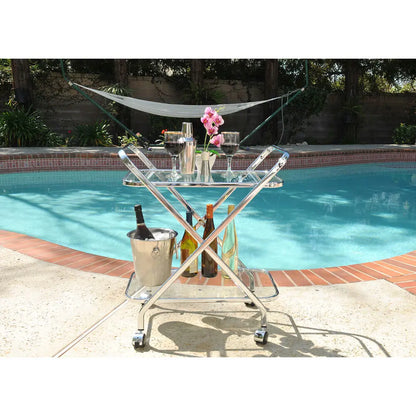 Anne Home - X-Shape Bar Cart
