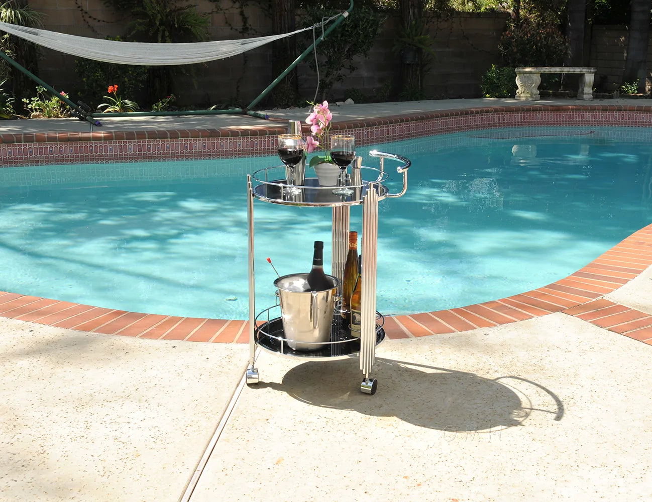 Anne Home - Round 2-Tier Serving Trolley