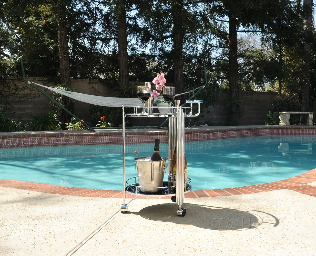 Anne Home - Round 2-Tier Serving Trolley