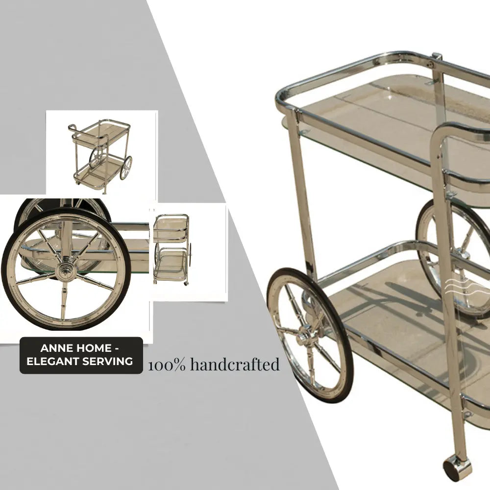 Anne Home - Elegant Serving Trolley