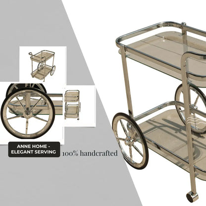 Anne Home - Elegant Serving Trolley