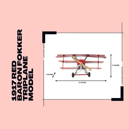 1917 Red Baron Fokker Triplane