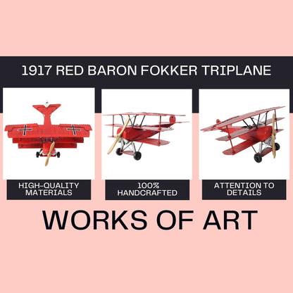 1917 Red Baron Fokker Triplane