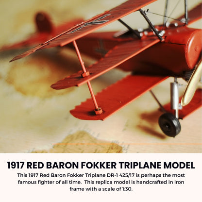 1917 Red Baron Fokker Triplane