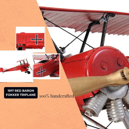 1917 Red Baron Fokker Triplane