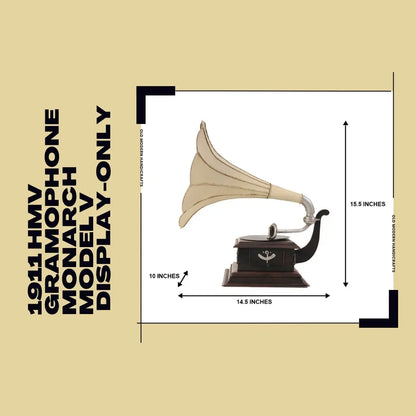 1911 HMV Gramophone Monarch Model V Display-Only