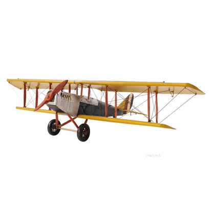 Yellow Curtis Jenny Plane 1:18
