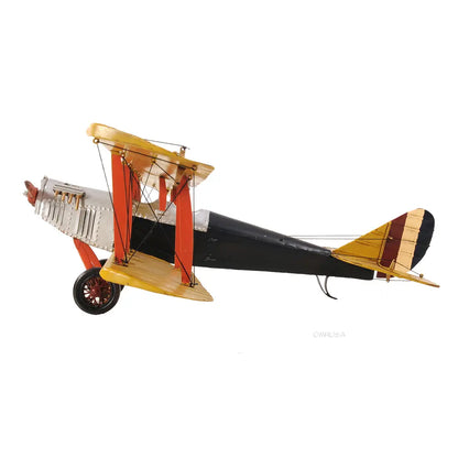 Yellow Curtis Jenny Plane 1:18