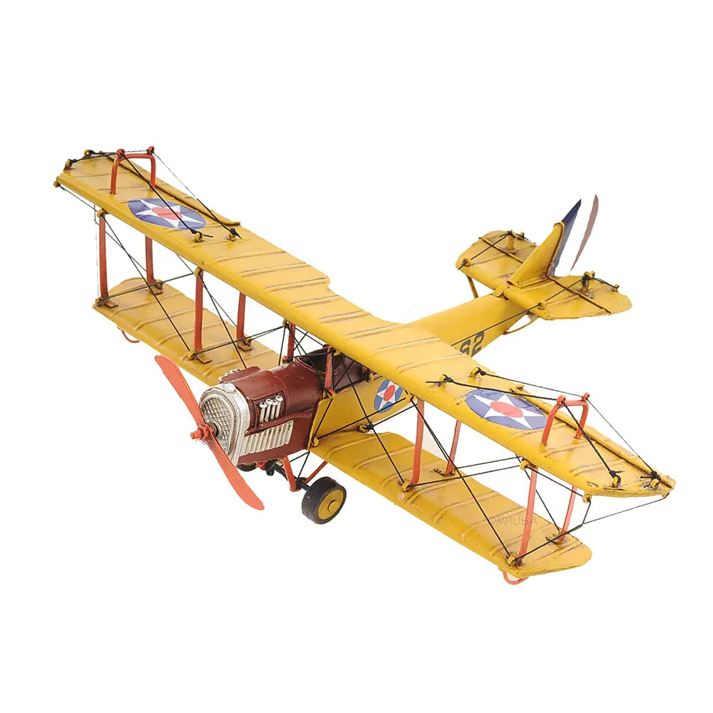1918 Yellow Curtiss JN-4 1:24