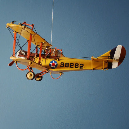 1918 Yellow Curtiss JN-4 1:24