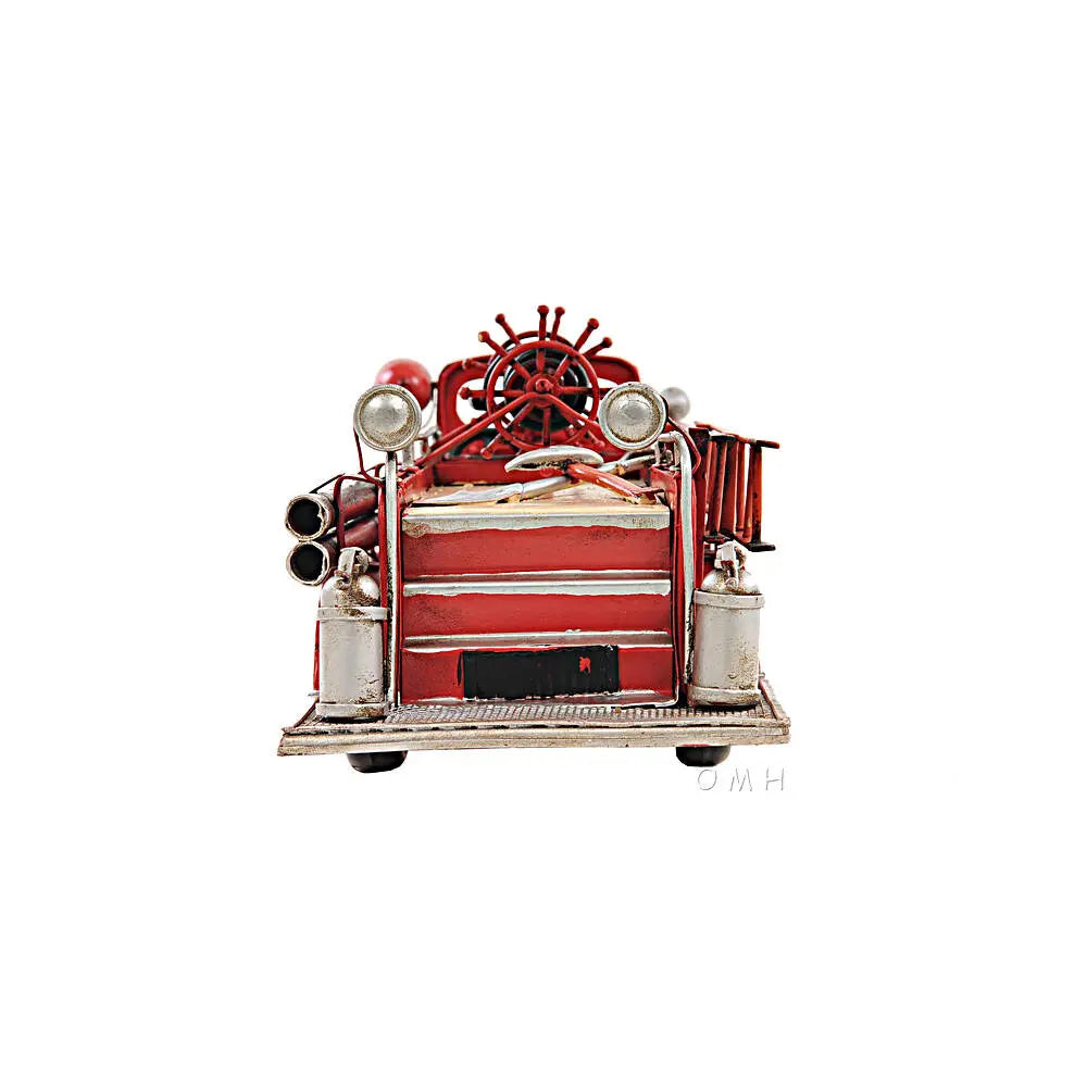 1938 Red Fire Engine Ford 1:40