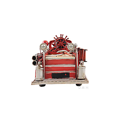 1938 Red Fire Engine Ford 1:40