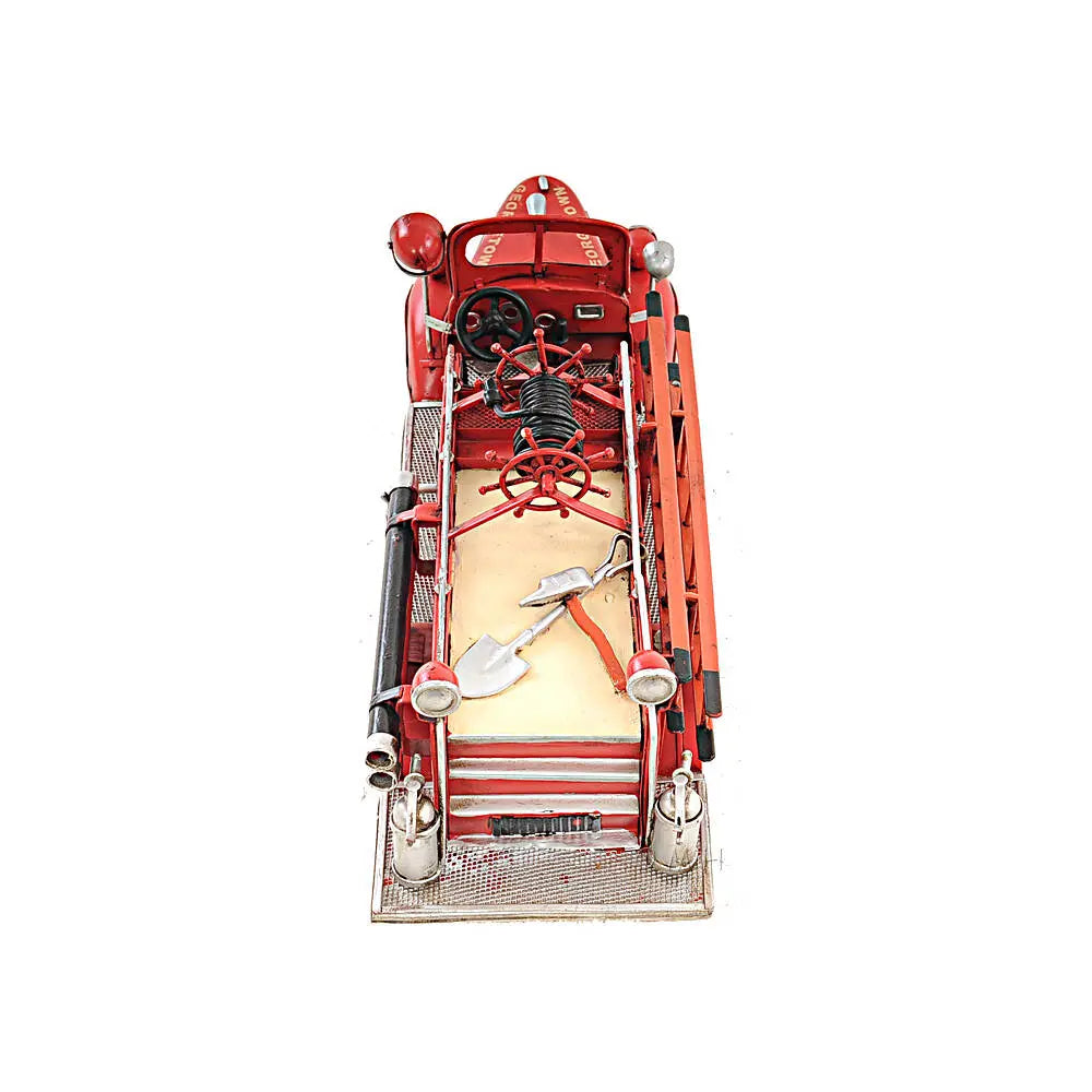 1938 Red Fire Engine Ford 1:40