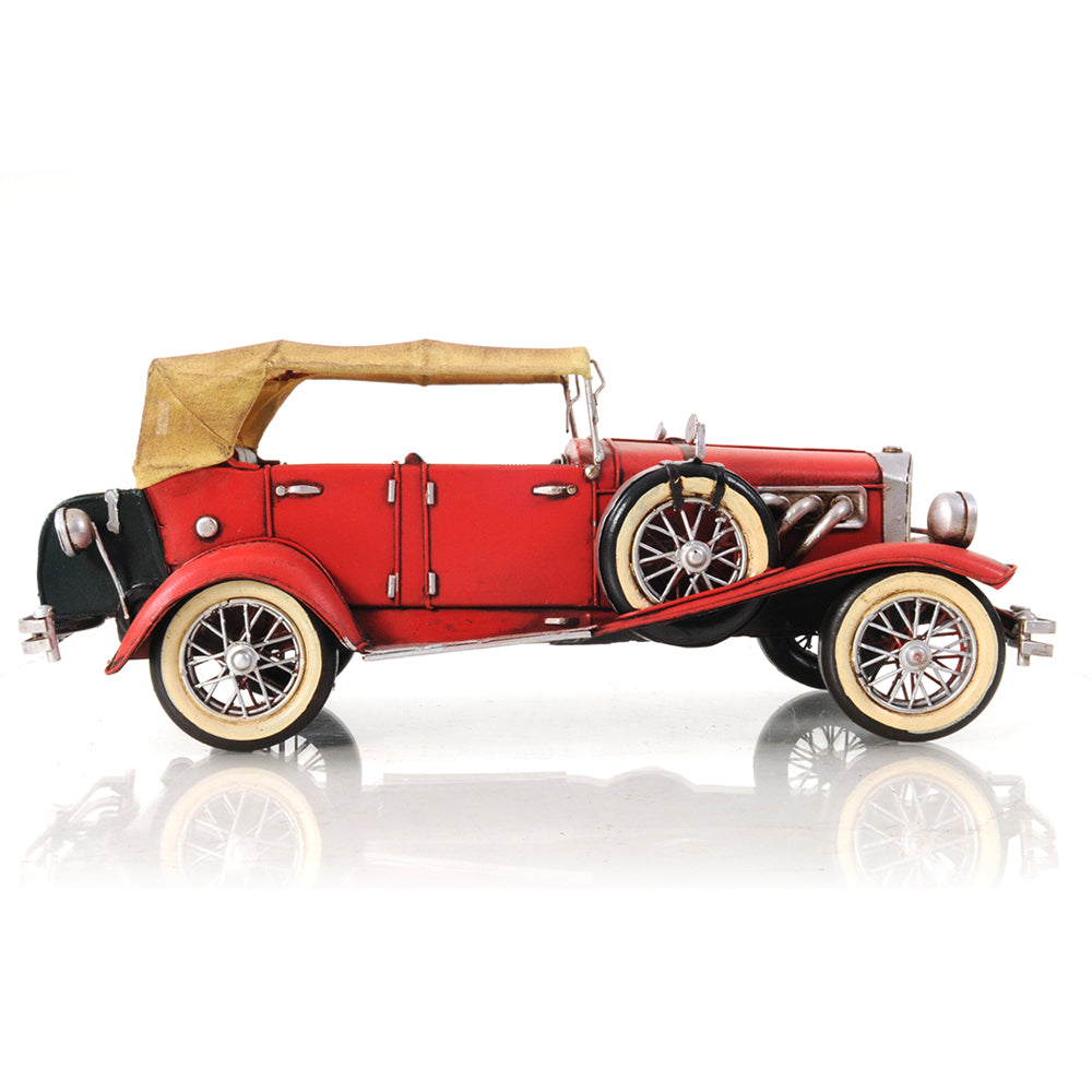 1933 Red Duesenberg J 1:12