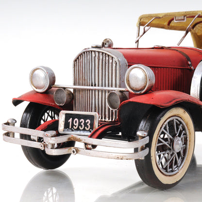 1933 Red Duesenberg J 1:12