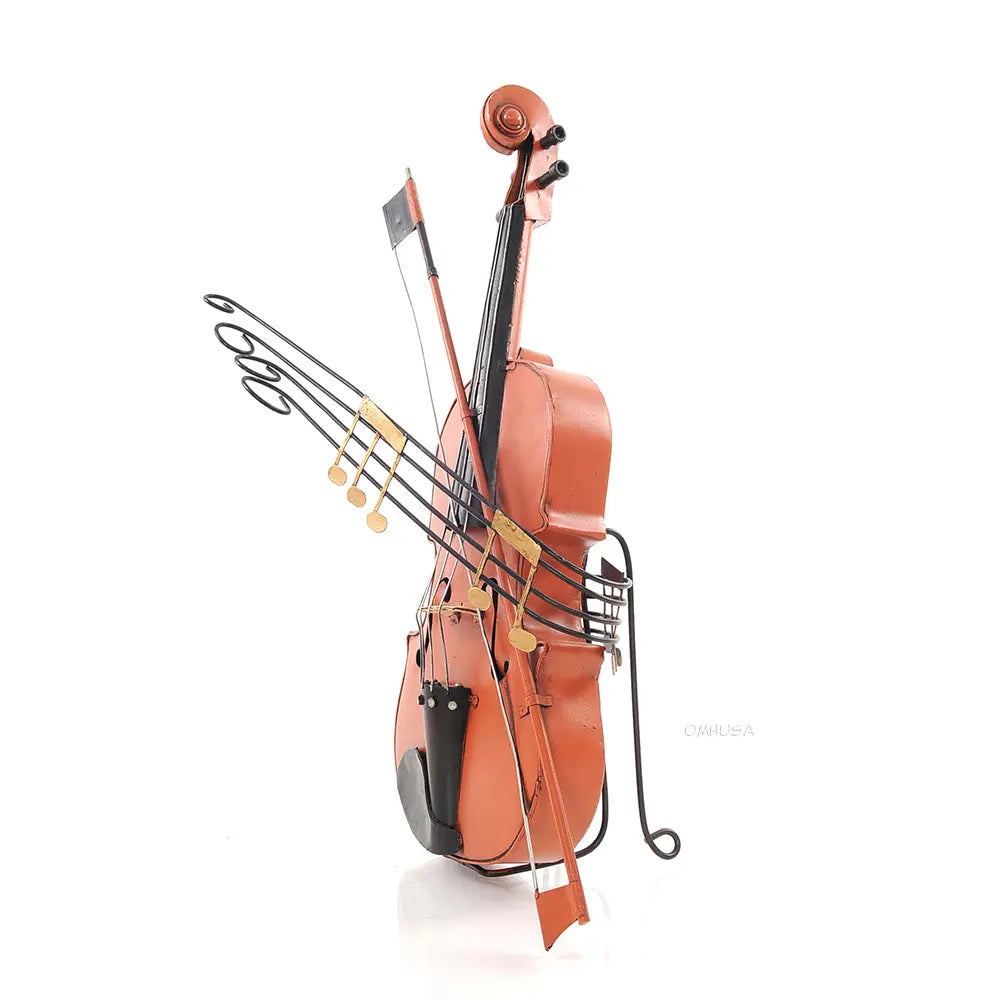 Orange Vintage Violin