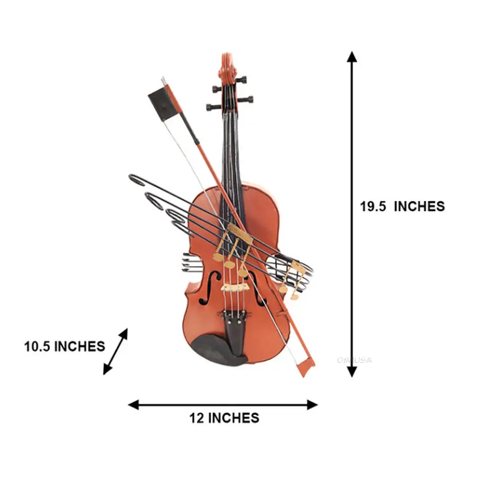 Orange Vintage Violin