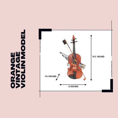 Orange Vintage Violin