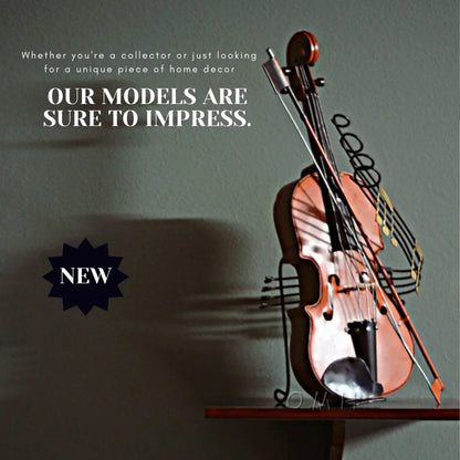 Orange Vintage Violin