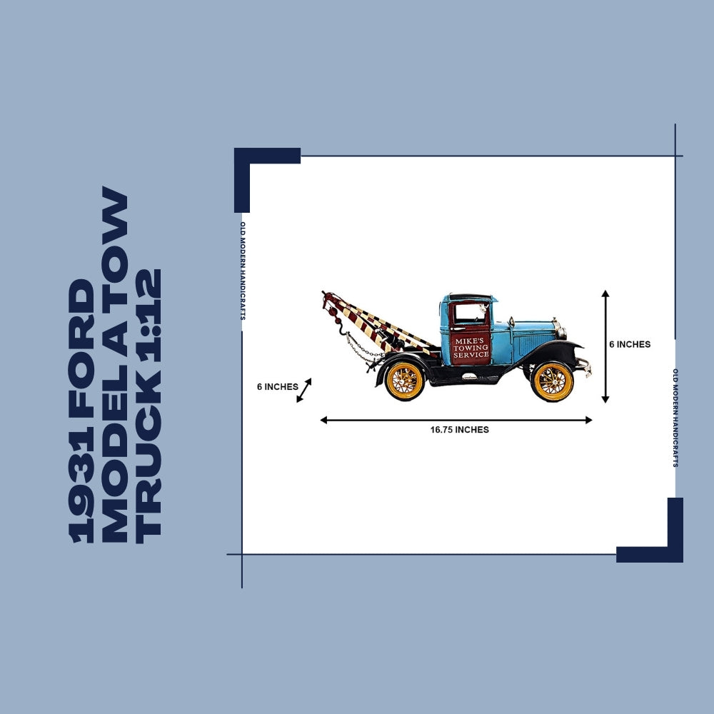 1931 Ford Model A Tow Truck 1:12