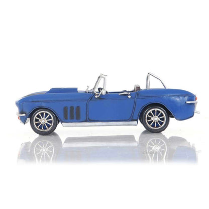 Blue Chevrolet Corvette