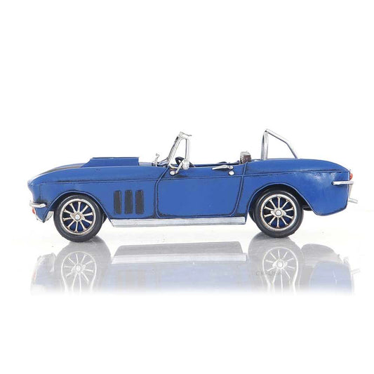Blue Chevrolet Corvette