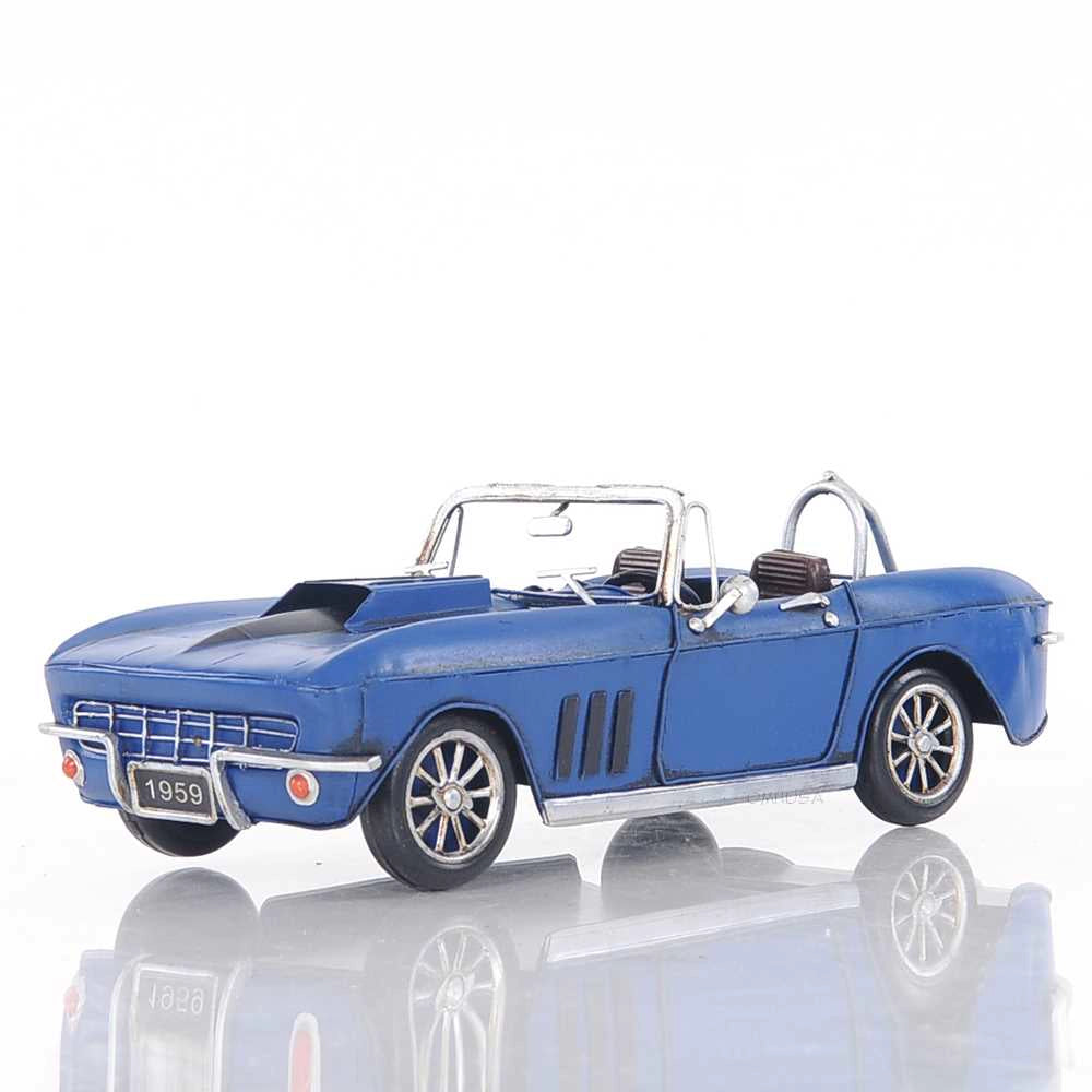 Blue Chevrolet Corvette