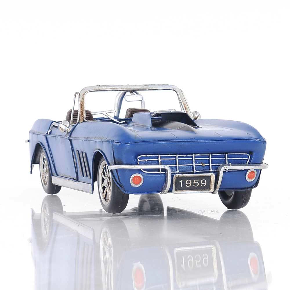 Blue Chevrolet Corvette