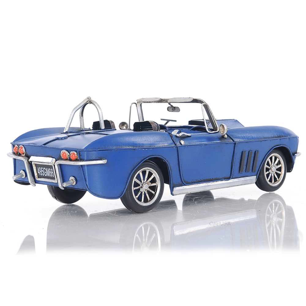 Blue Chevrolet Corvette