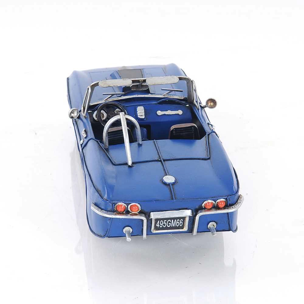 Blue Chevrolet Corvette