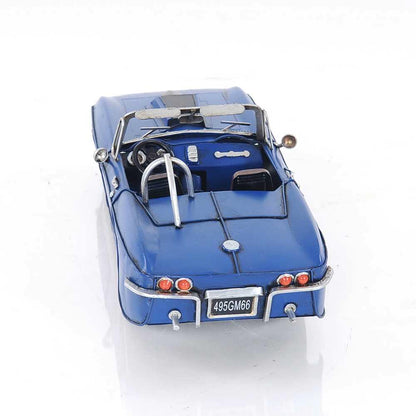 Blue Chevrolet Corvette