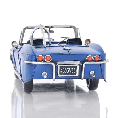 Blue Chevrolet Corvette