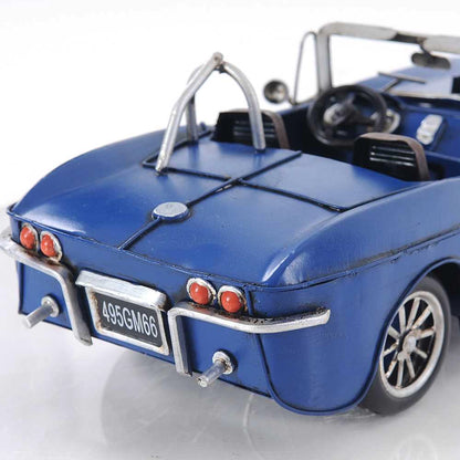 Blue Chevrolet Corvette