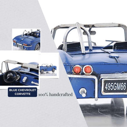 Blue Chevrolet Corvette