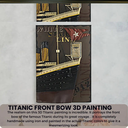 Titanic Front Bow 3D Painting