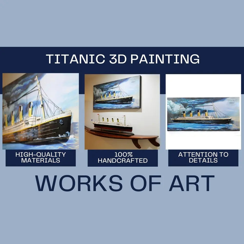 Titanic 3D Painting