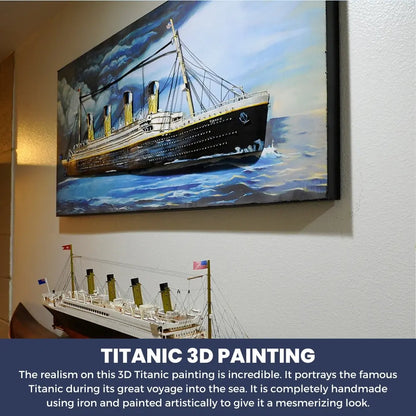 Titanic 3D Painting