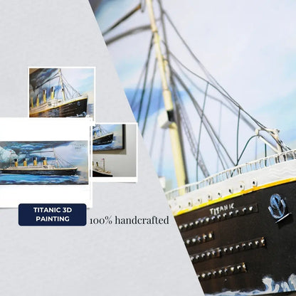 Titanic 3D Painting