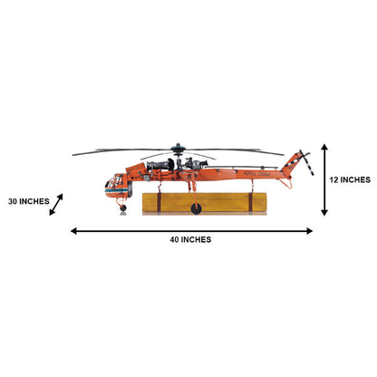 Hélicoptère-grue de levage aérien 1:21