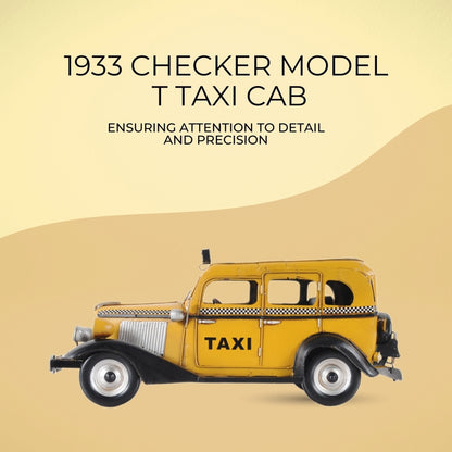 1933 Checker Model T Taxi Cab