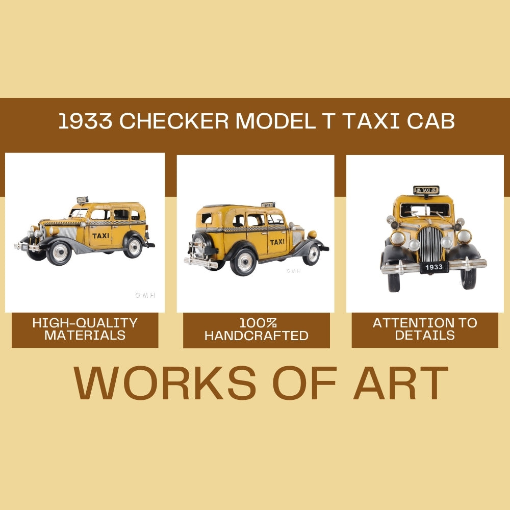1933 Checker Model T Taxi Cab