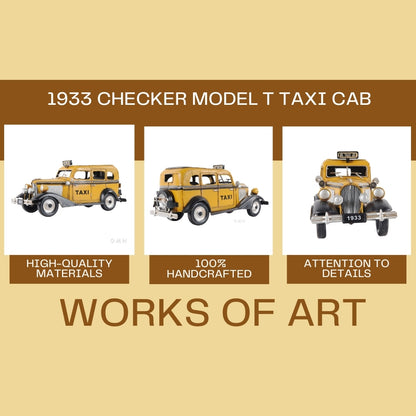 1933 Checker Model T Taxi Cab