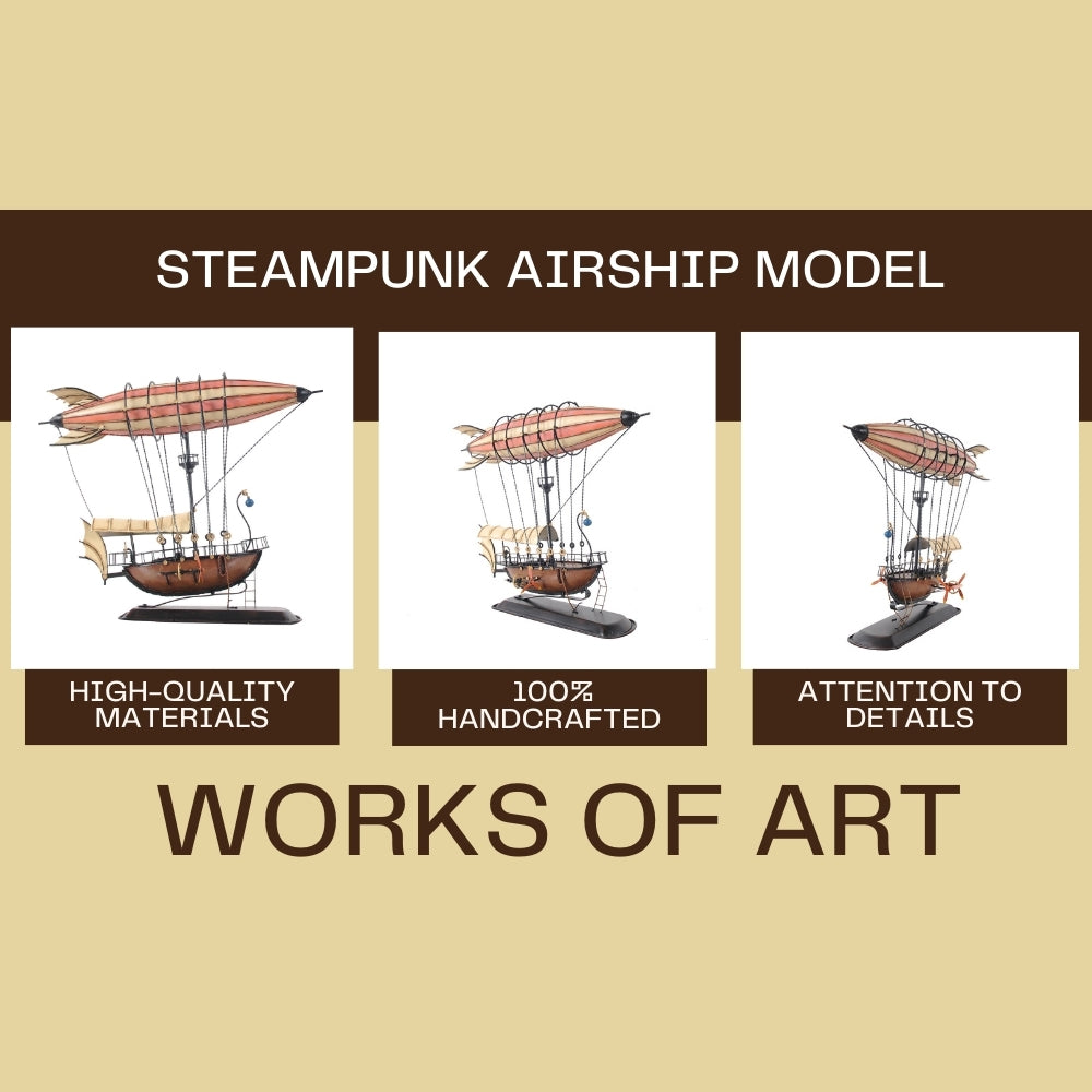 Maquette de dirigeable Steampunk