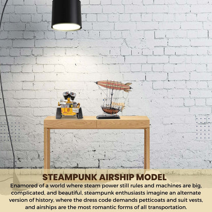 Maquette de dirigeable Steampunk