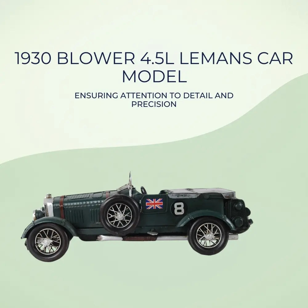1930 Blower 4.5L LeMans Car Model