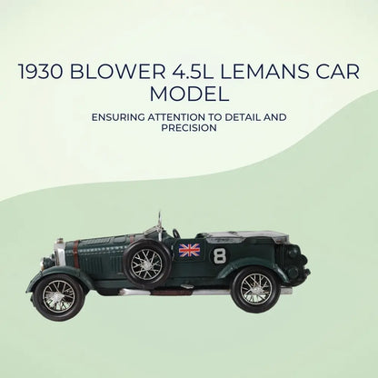 1930 Blower 4.5L LeMans Car Model